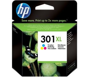 HP 301XL original ink cartridge tri-colour high capacity 330 pages 1-pack