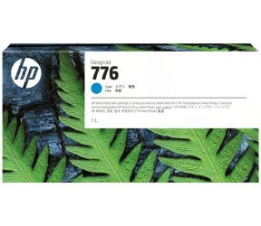 HP 776 1L Cyan Ink Cartridge