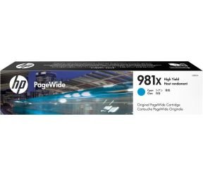 HP 981X High Yield Cyan PageWide Cartridge